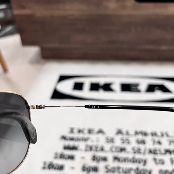 Rag & Bone Gradient Lens Aviator Sunglasses - Picture 9 of 10